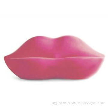 New Lip Shaped Design Inflatable Pink Couch Sofa With Two S